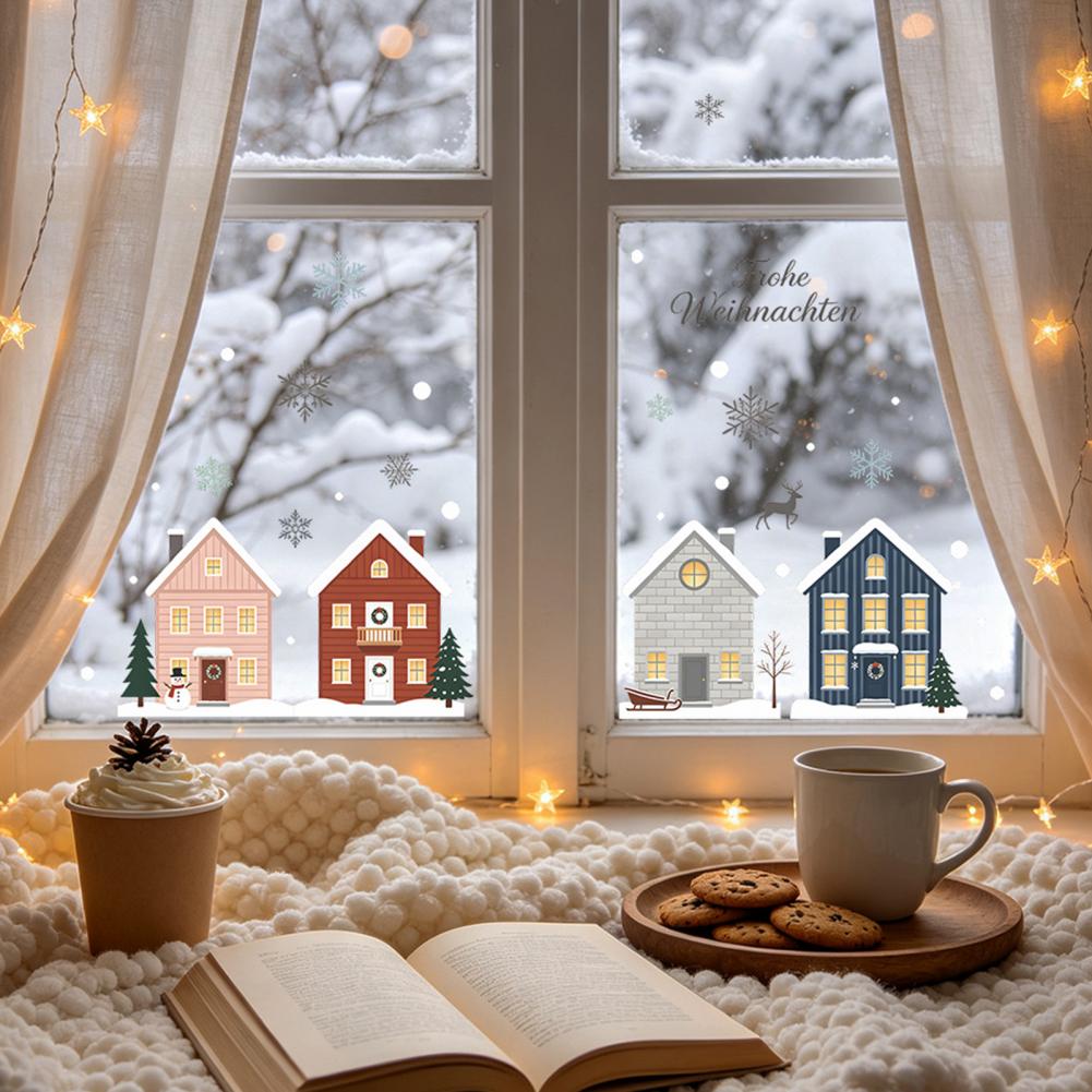 Pvc Sneeuwvlokstickers 2 stuks - Snowflake Window Decal recensie en prijs