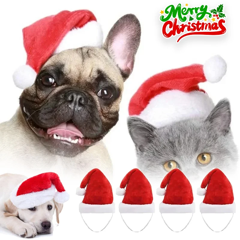 Kerst huisdier kerstmuts rode  - Santa Hat Plush recensie en prijs