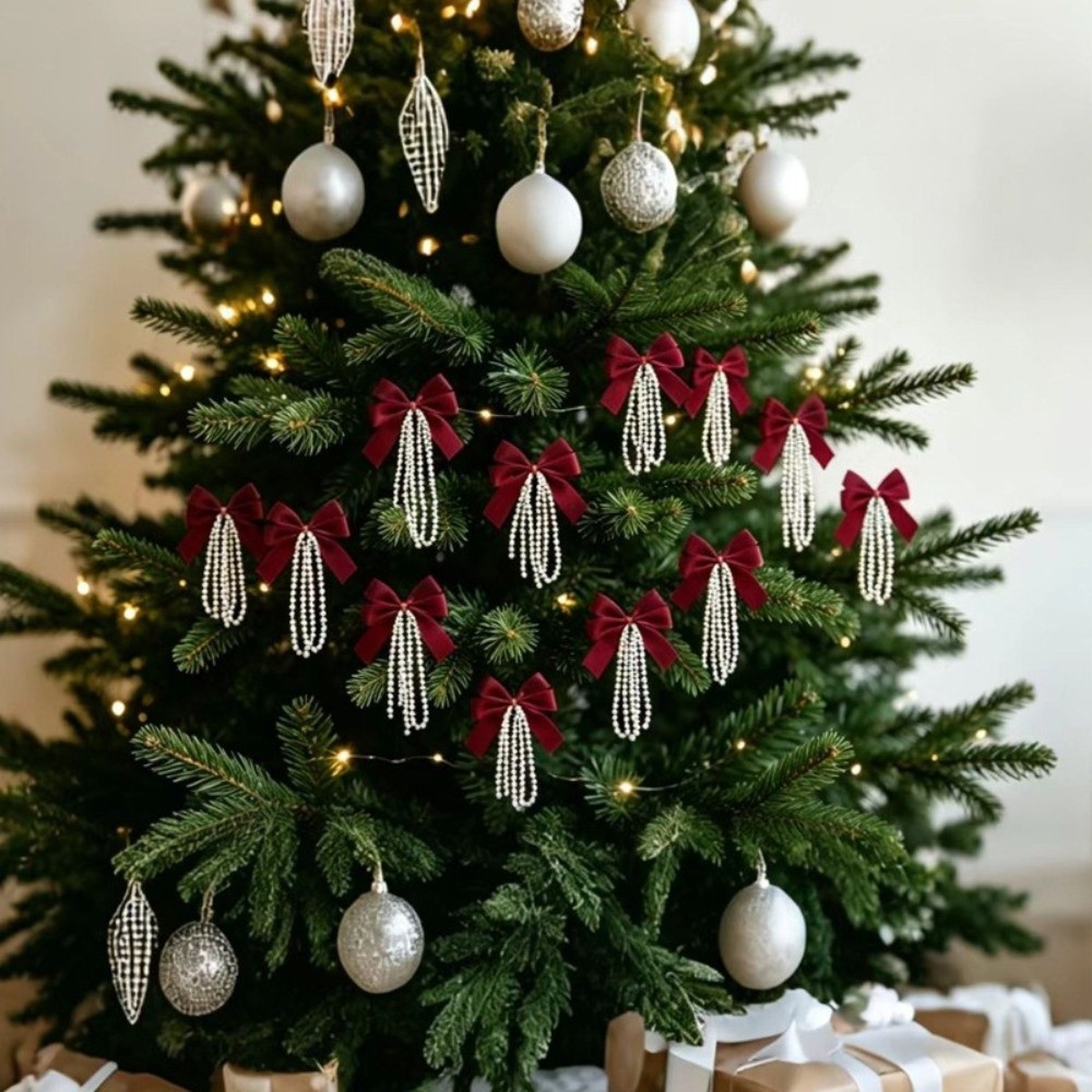 12-delige set kerstboomstrikke - Gift Box Wrap Set recensie en prijs