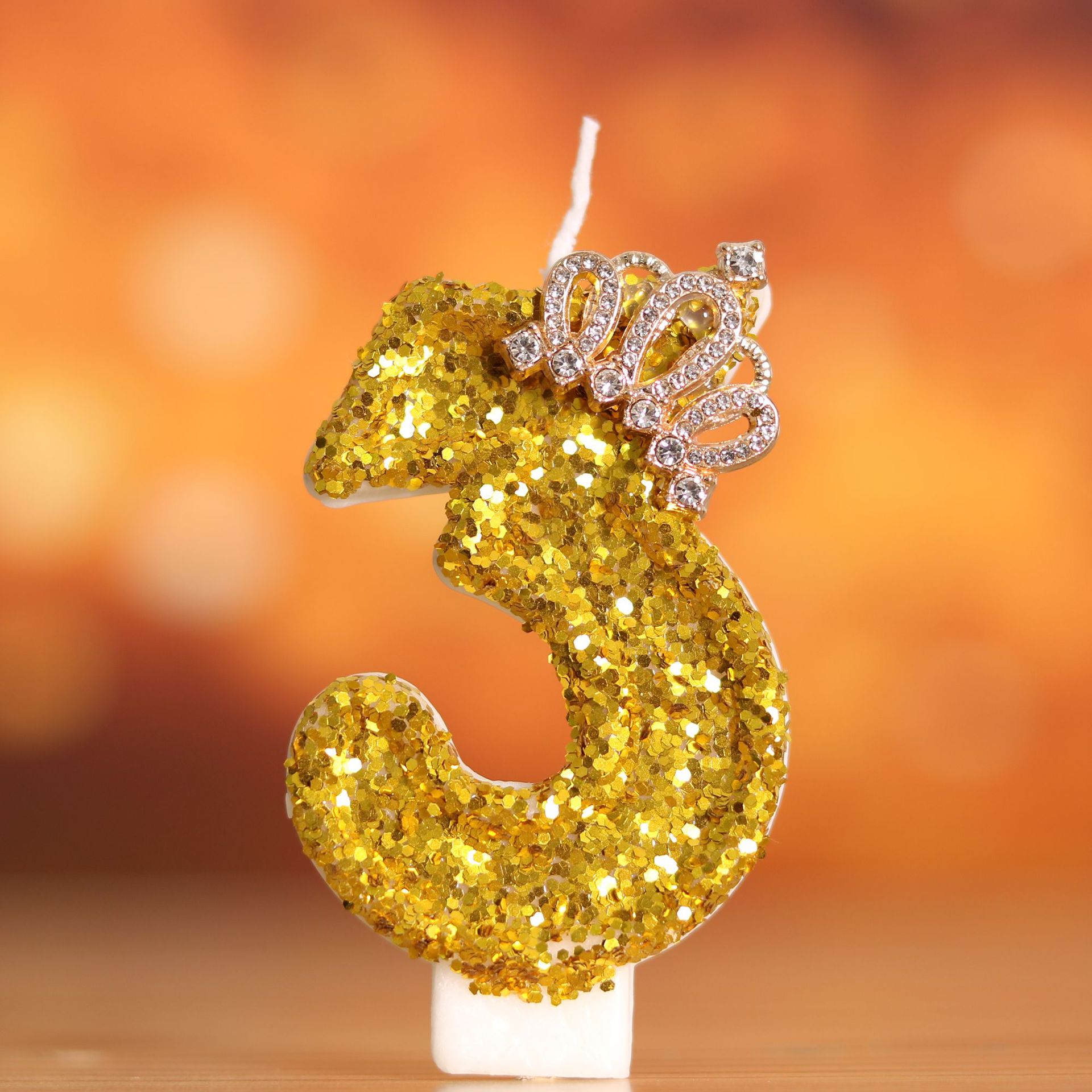 Digitale verjaardagstaart Gold - Holiday Candle Set recensie en prijs