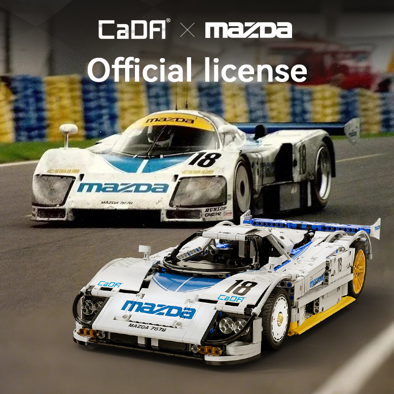 CaDA 1:10 Mazda 787B Technisch - Lego Set City recensie en prijs