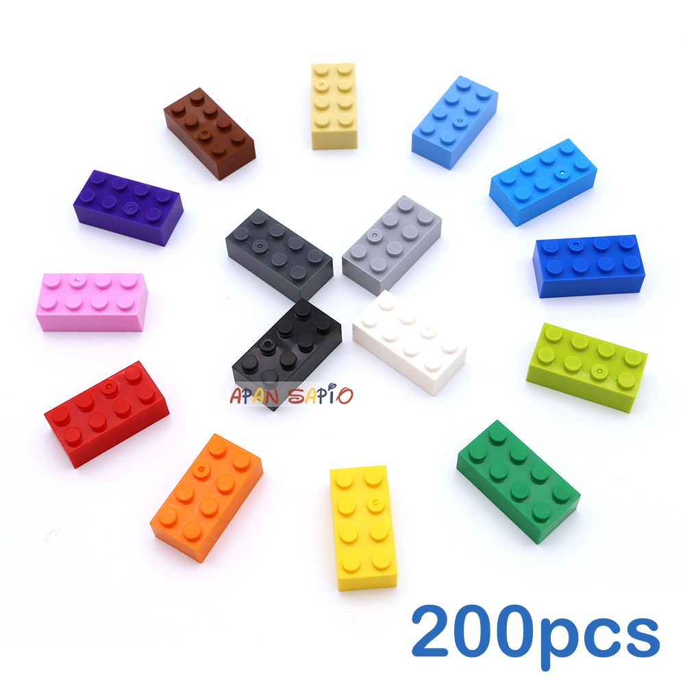 200 stks 2x4 Dot DIY Bouwstene - Lego Set City recensie en prijs