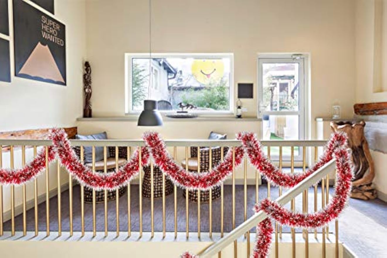 2M Kerst Metallic Slingers Gro - Tinsel Garland Decoration recensie en prijs