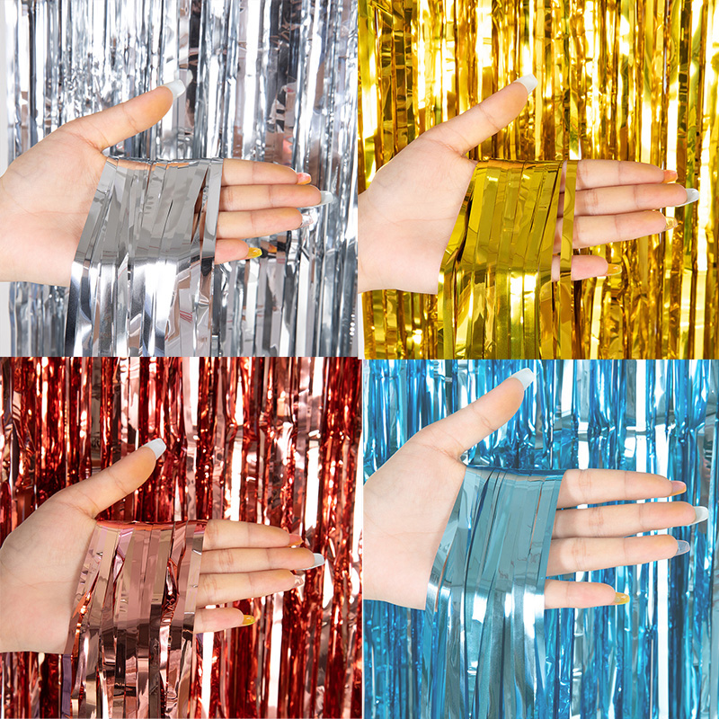Goedkope metallic tinsel franj - Tinsel Garland Decoration recensie en prijs