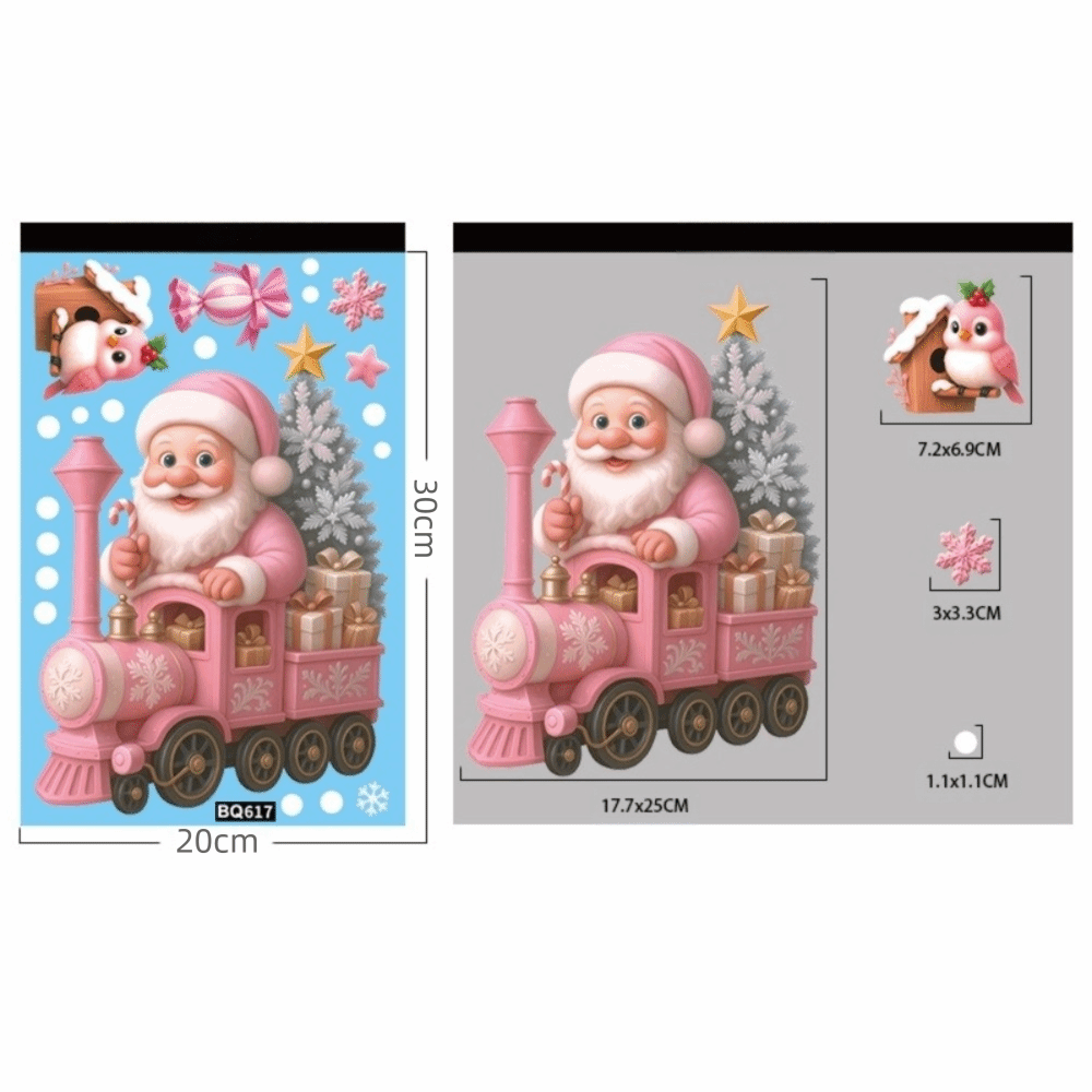Cartoon PVC raamstickers Sneeu - Snowflake Window Decal recensie en prijs