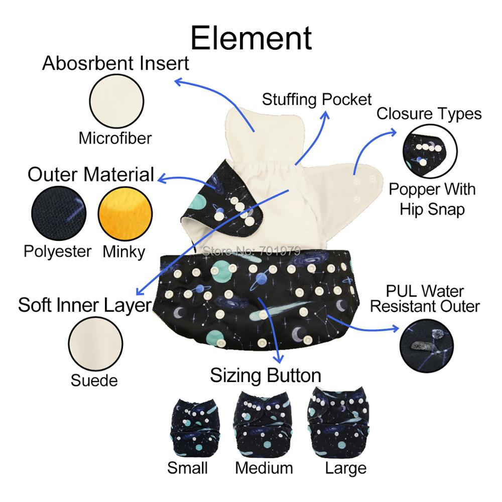 1 st ALVABABY Pocket Luier voo - Pampers Diaper Premium Care recensie en prijs