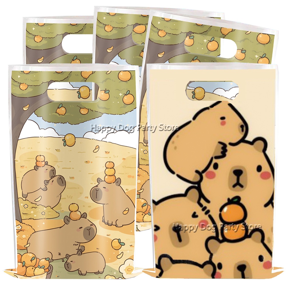Cartoon Capibara Feestartikele - Gift Box Wrap Set recensie en prijs
