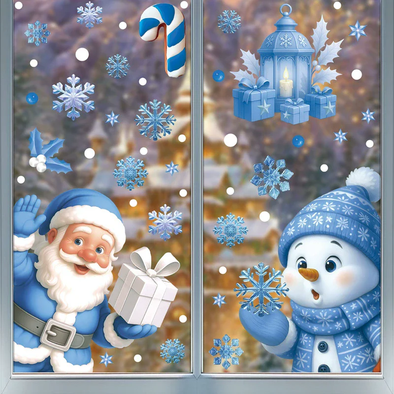 DIY Kerst PVC Raamstickers Sne - Snowflake Window Decal recensie en prijs