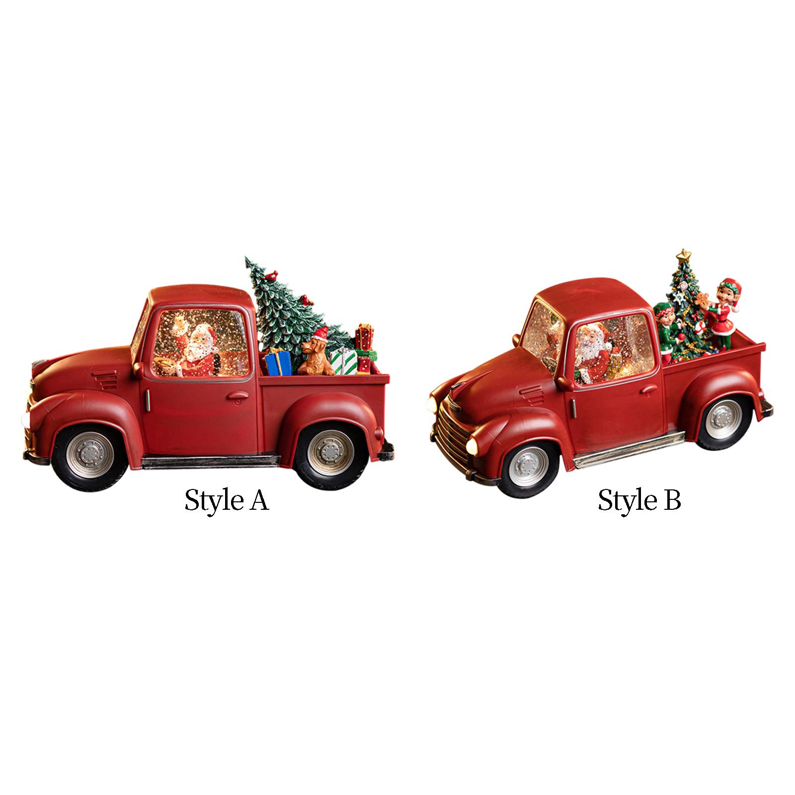 Kerstdecoratie Verlichte Truck - Snow Globe Musical recensie en prijs