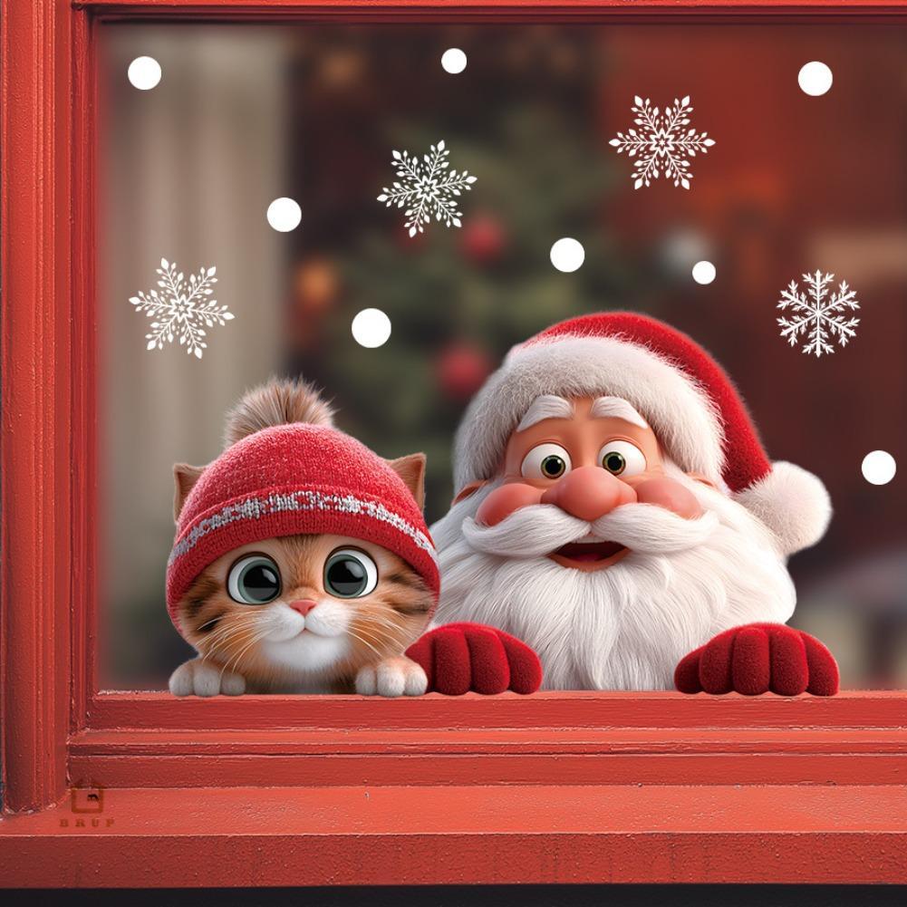 Kerst raamdeur spiegelstickers - Snowflake Window Decal recensie en prijs